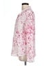 Mossique 100% Silk Floral Pink Blouse Size L - photo 5