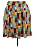 Lularoe Print Teal Casual Skirt Size 24 - 26 - photo 2