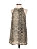 Olivaceous 100% Polyester Silver Cocktail Dress Size M - photo 1