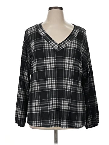 Lane Bryant Long Sleeve Blouse (view 1)