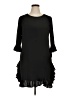MSK 100% Polyester Black Cocktail Dress Size 14 Petite - photo 1