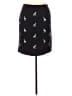 Leifnotes Graphic Black Casual Skirt Size 10 - photo 1