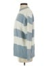 Moon & Madison Stripes Blue Pullover Sweater Size S - photo 5