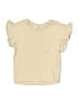 H&M Tan Short Sleeve Top Size 6 - photo 1