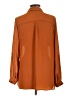 Staccato 100% Polyester Orange Long Sleeve Blouse Size L - photo 2