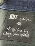 Kut from the Kloth Tweed Blue Jeans Size 16 - photo 8