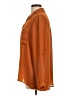 Staccato 100% Polyester Orange Long Sleeve Blouse Size L - photo 5