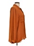 Staccato 100% Polyester Orange Long Sleeve Blouse Size L - photo 4