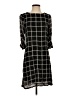 Amadi Plaid Black Casual Dress Size XS - photo 1