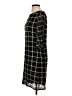 Amadi Plaid Black Casual Dress Size XS - photo 5