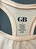 GB Ivory Sleeveless T-Shirt Size L - photo 7