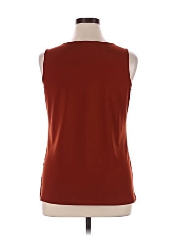 Susan Graver Sleeveless T-Shirt (view 2)