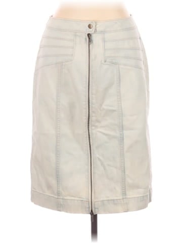 Pilcro and the Letterpress Denim Skirt (view 1)
