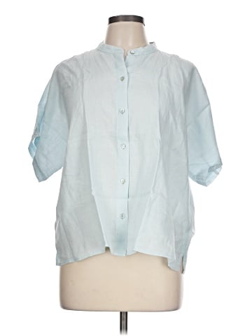 Eileen Fisher Short Sleeve Blouse (view 1)