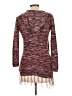 Mudd Burgundy Cardigan Size 12 - photo 2