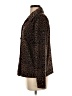 Apparenza Animal Print Brown Long Sleeve Blouse Size S - photo 5