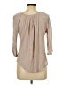 Tiny 100% Polyester Tan 3/4 Sleeve Blouse Size L - photo 2
