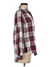 Miami 100% Cotton Plaid Red Long Sleeve Button-Down Shirt Size S - photo 4