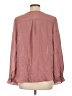 Joie 100% Silk Pink Long Sleeve Silk Top Size L - photo 2