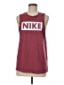 Nike 100% Polyester Burgundy Active Tank Size M - photo 1