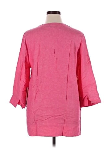 Lands' End 3/4 Sleeve Blouse (view 2)