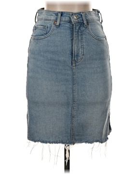 Express Denim Skirt (view 1)