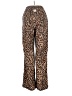 Assorted Brands Animal Print Brown Casual Pants Size S - photo 2