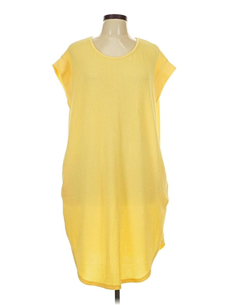 Pre-owned Sew In Love Casual Dress In Yellow