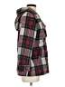 Unbranded Plaid Gray Wool Coat Size M - photo 4