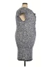 M.S.S.P. Gray Casual Dress Size 3X - photo 4