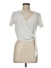 Unbranded Ivory Short Sleeve Top Size M - photo 1