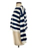 Shein 100% Acrylic Stripes Blue Pullover Sweater Size S - photo 5