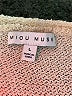 MIOU MUSE Ivory Sweater Vest Size L - photo 7