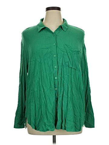 Torrid Long Sleeve Blouse (view 1)