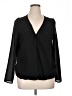 Cooper & Ella 100% Polyester Black Long Sleeve Blouse Size XL (4) - photo 1