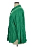 Torrid Green Long Sleeve Blouse Size 1X Plus (1) - photo 5