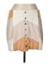 Shyanne Color Block Tan Casual Skirt Size L - photo 1