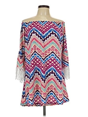 Win Win 3/4 Sleeve Blouse (view 1)
