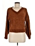 Hippie Rose 100% Polyester Brown Pullover Sweater Size M - photo 1