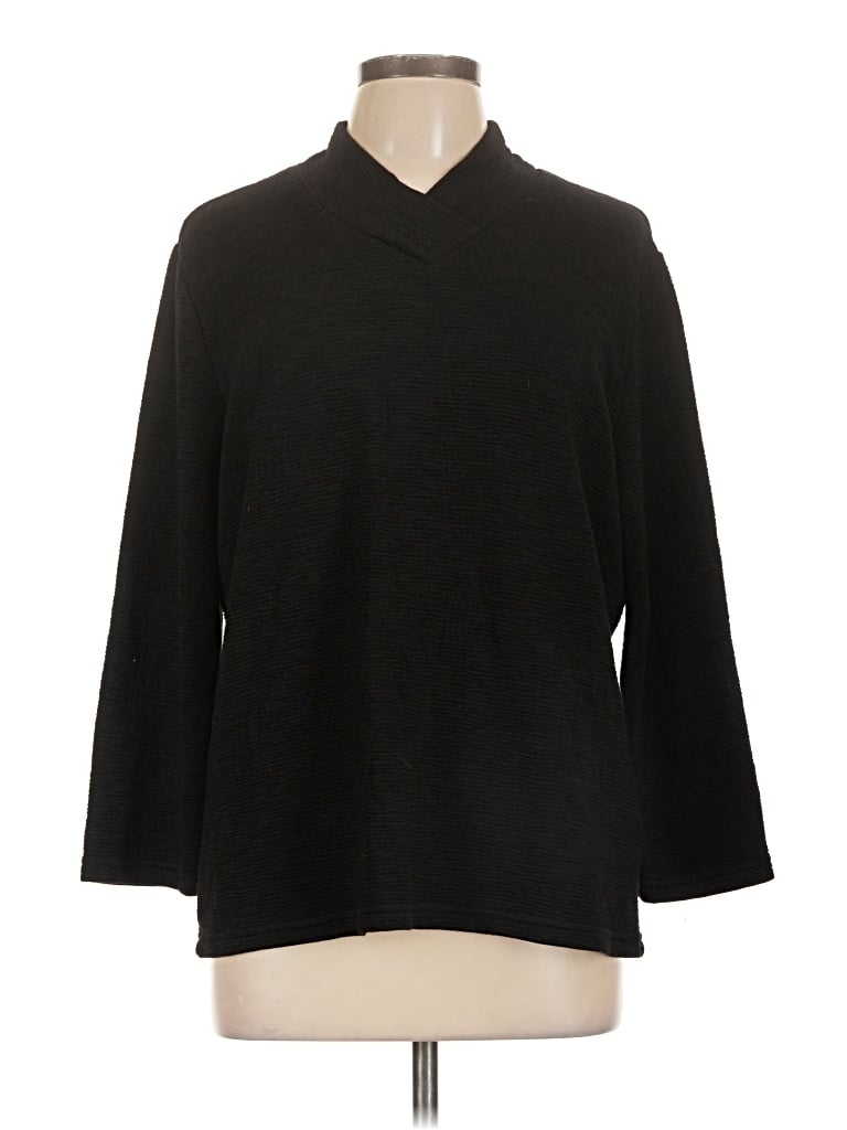 Pre-owned Cut Loose 3/4 Sleeve T-shirt In Black