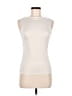 MNG Ivory Sleeveless T-Shirt Size M - photo 1