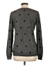 Absolutely Creative Worldwide Polka Dots Gray Pullover Sweater Size L - photo 2