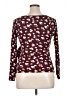 Unbranded Burgundy Long Sleeve Top Size XL (estimated) - photo 2