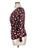 Unbranded Burgundy Long Sleeve Top Size XL (estimated) - photo 5
