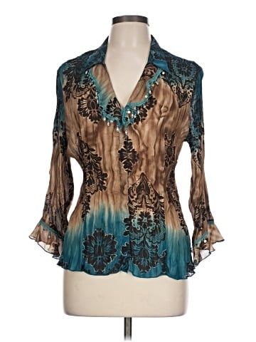 Jaipur 3/4 Sleeve Blouse (view 1)