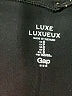 LUXE 100% Rayon Polka Dots Black Short Sleeve Top Size S - photo 7