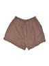 better / together Solid Brown Shorts Size XS - photo 2