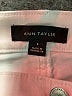 Ann Taylor Metallic Ivory Jeans Size 6 - photo 7