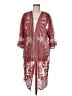 David & Young 100% Polyester Burgundy Kimono Size M (estimated) - photo 1