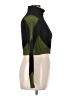 Unbranded Color Block Green Track Jacket Size XL - photo 4